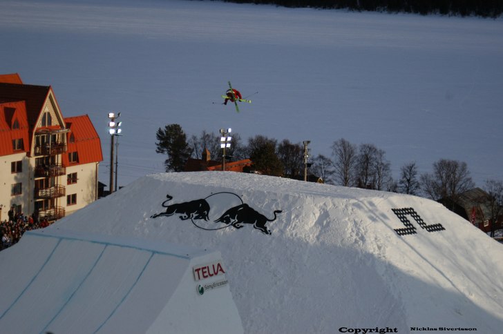 Någon åkare under Jon Olsson Invitational 2006. Foto: Nicklas Sivertsson. Åkare: Corey Vanular.