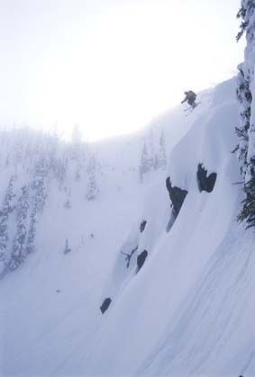 En skön dag på berget som 
slutade på ett sät. Foto: Stefan Broden. Åkare: Alex.