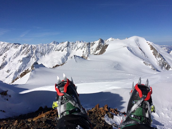 Sustenhorn är en fin topptur, en av höjdpunktern.