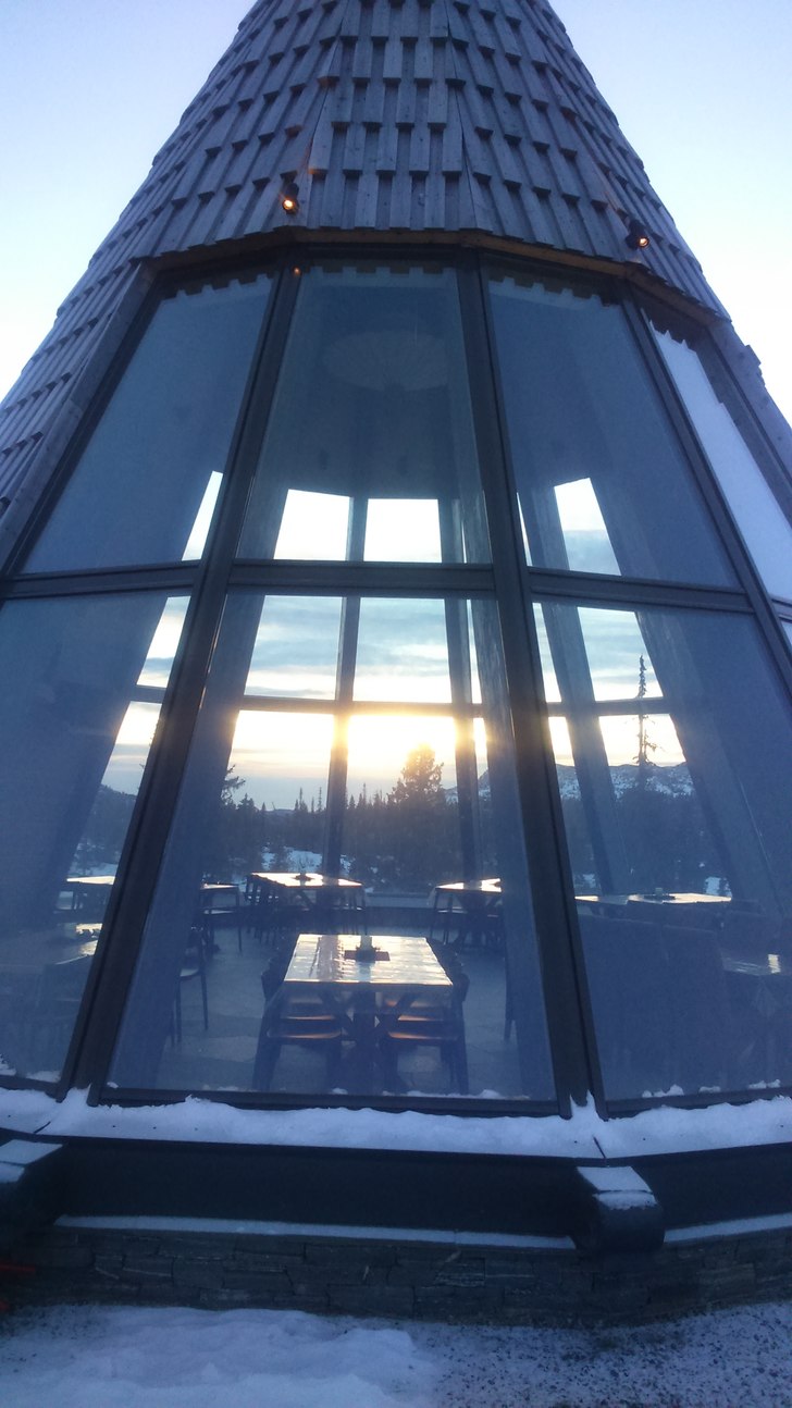 Strålende vintersol 
.