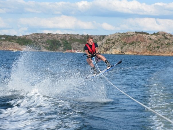 Nice dag. Foto: Gustav. Åkare: Nils Kjellberg (jag).