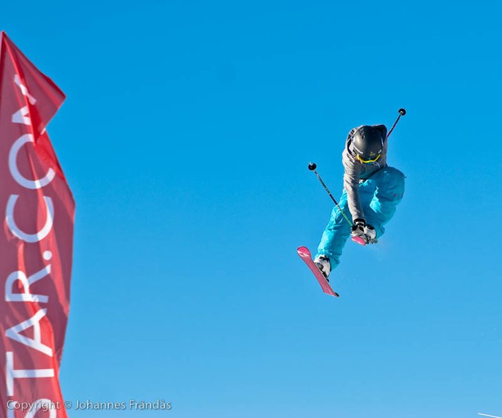 Bräckeparken - Svarta linjen.. Foto: Johannes Frändås. Åkare: Albin Nyström.