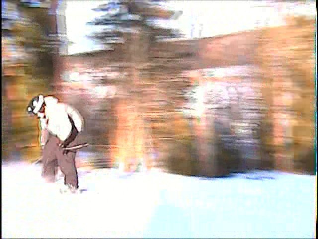 switchlandning efter fet 1:a. Foto: Adde. Åkare: Simon.
