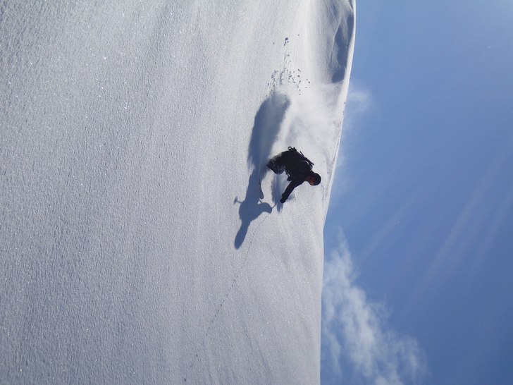 Lite puder en dag i maj 2006. Åkare: Tobias Thrysén.