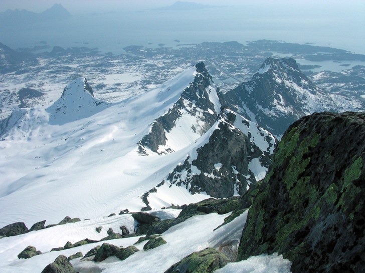 Alldeles innan vi ska dra nedöver fick jag upp ka. Foto: Emil Persson.