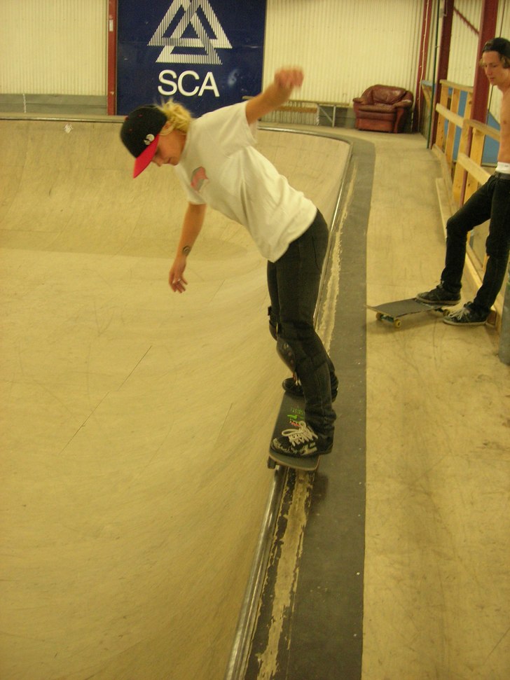 Liná goes wild med en Axel..... Foto: Malin Sjödin. Åkare: Lina Nordlander.