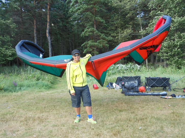 min 17 draken första gången jag åker med den de. Foto: dalton.