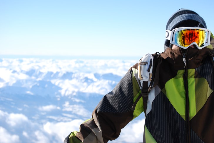 Toppen i chamonix. Foto: Arvid. Åkare: Me.