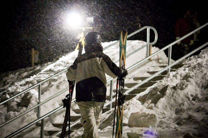 Stormig railsesh. Foto: Alexander. Åkare: Jesper Moén.