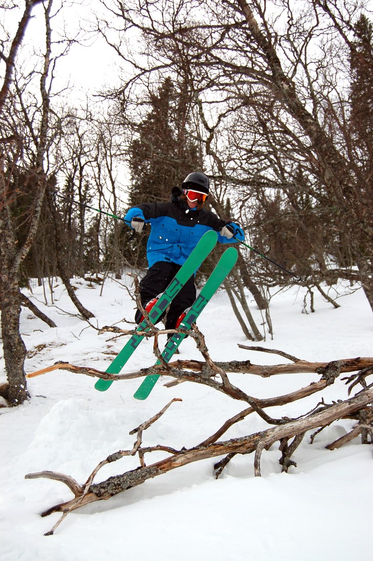 körde några varv i Östraravien och så hittade . Foto: Valter Olsson. Åkare: Elov Olsson.