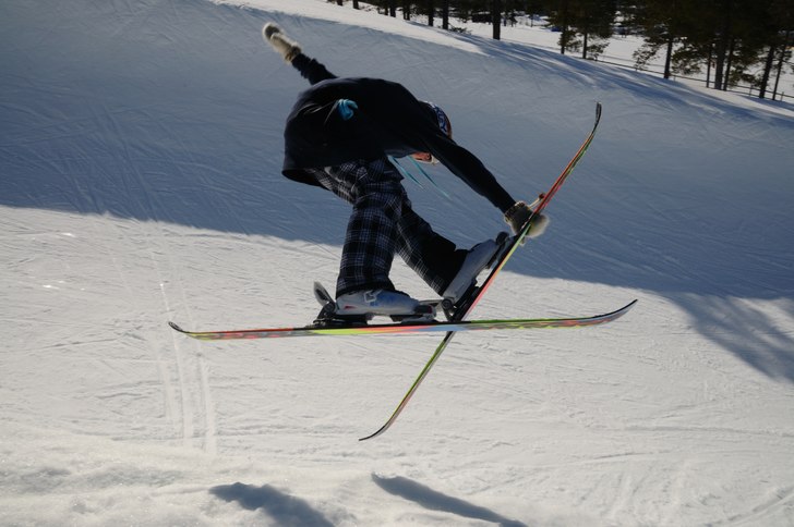 en pipe bild i idre :). Foto: Pappa. Åkare: Erik Sedin.