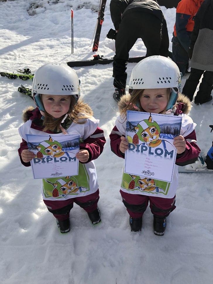 Två blivande proffs, 4år gamla...