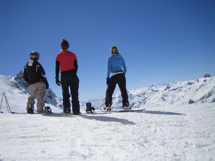 Bara en jätte härlig dag!. Foto: -. Åkare: Anna, Eva, Luise.