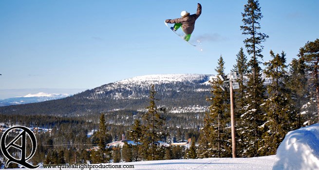 Bs 540 tail i Tandådalens Arena.. Foto: Jocke Hammar. Åkare: Jonas Frid.