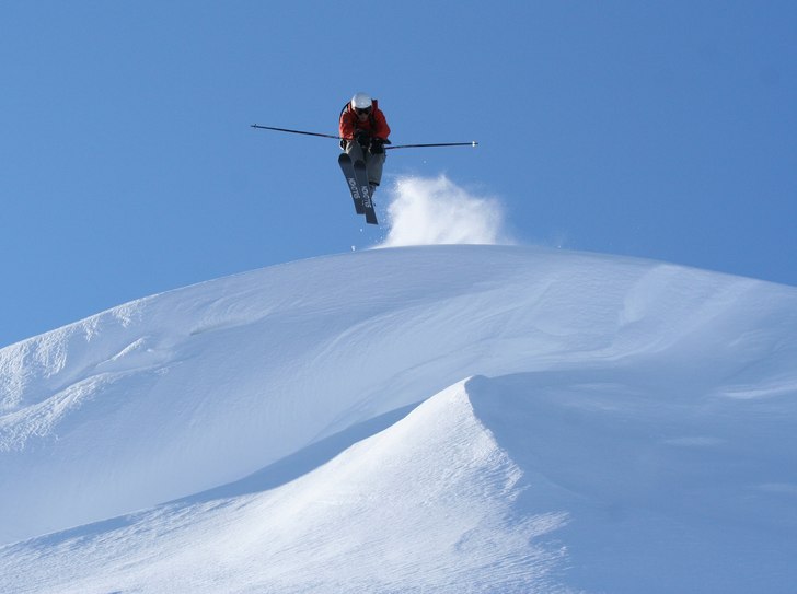 Vi tog oss bort till den hängdriva vi sett under . Foto: Johan Pettersson. Åkare: Henrik Gillgren.