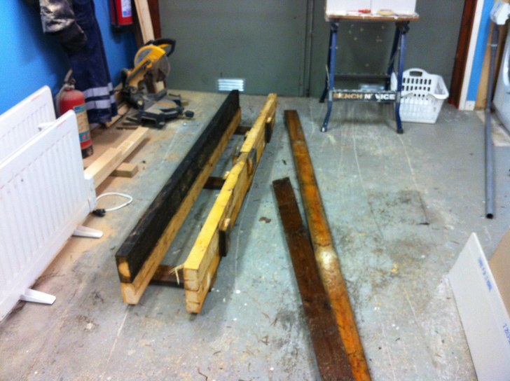 Building a box for skis. Foto: skiisse. Åkare: skiisse.