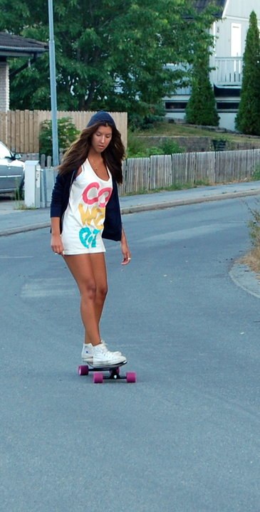 Åkare: Nathalie Sjöström.