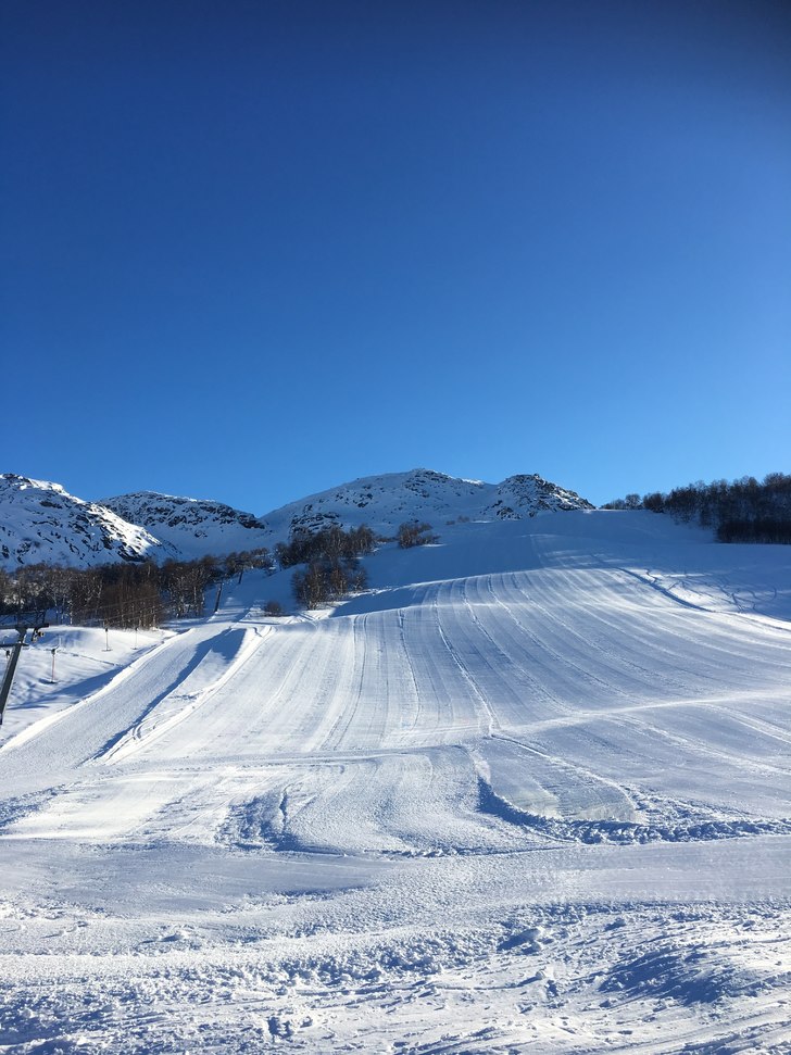 Torsdag 23/3
Fantastisk flott på Fidjeland i dag..