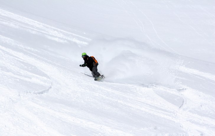 freeride competition 20010. Foto: Michael Dragaschnig. Åkare: Daniel Pranic.