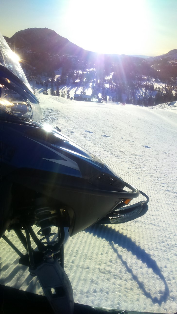 Ny dag...
Nypreppet bakke, nystekte vafler, nybakt.