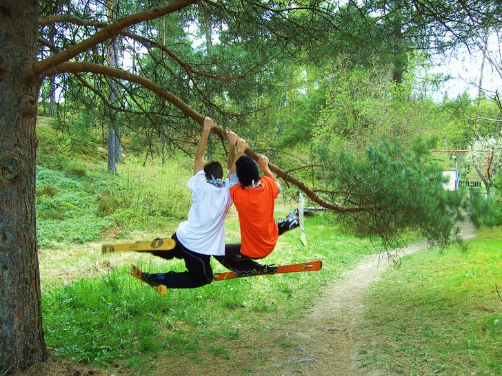 Foto: Markus Andersson. Åkare: Patrik och Jesper.