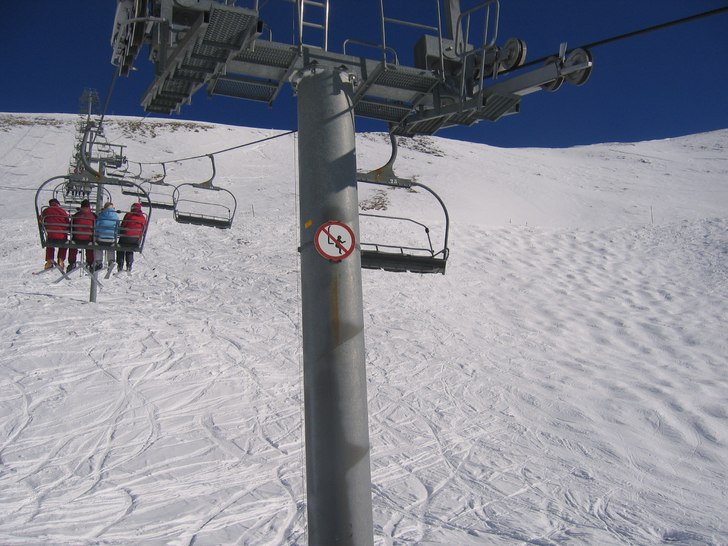 Nere i Frankrike är det tydligen inte tillåtet a. Foto: Håkan Lundholm.