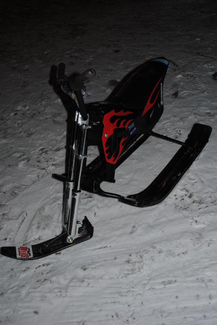 ombygd snow racer. Foto: frida josefsson.
