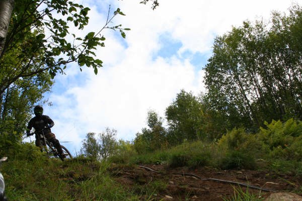 not the best light conditions for taking photos bu. Foto: stefan glasø. Åkare: vegard lilleheil.