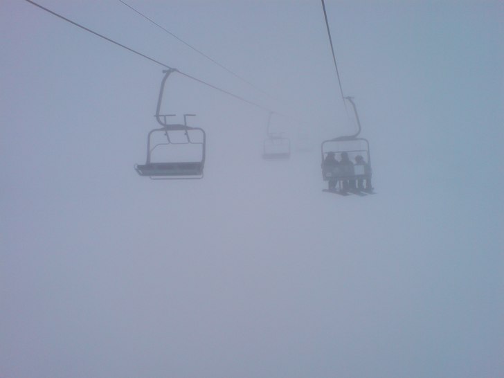 Riksgränsen visar sig från en vanligt förekomma. Foto: Tony Häggström.