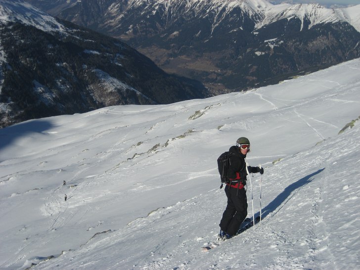 Skråandet e klart, nu väntar Nordens fina snö. Foto: Stefan Håkansson. Åkare: Jonas Körner.
