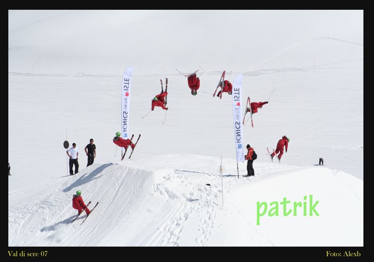 En back flipp i påsken..... Foto: Alexb. Åkare: Patrik Backsæther.