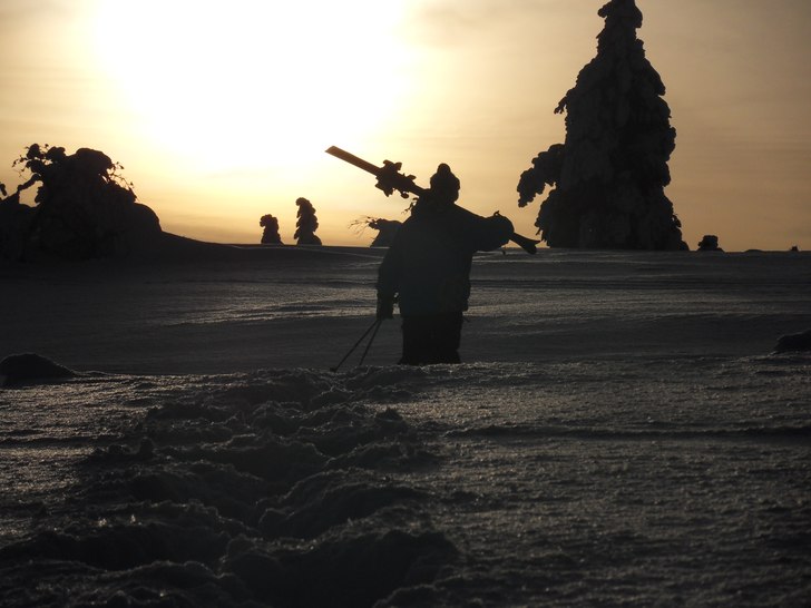 Vi var less på all den uppkörda och tråkiga off. Foto: Richard Börjesson. Åkare: Tony Friberg.