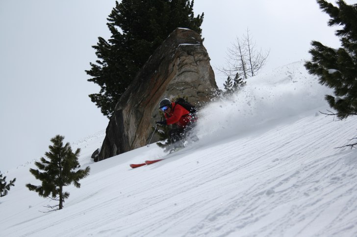 springsnow. Foto: sandra gustavson. Åkare: kalle118.