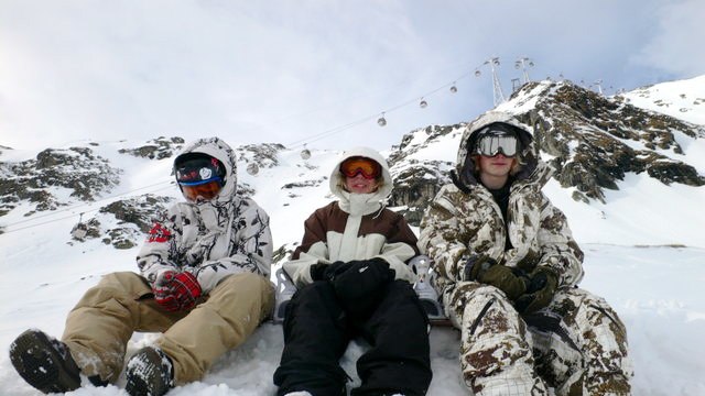 Foto: Sofia Forsman. Åkare: Jag, Markus Laxholm, Max Hallgren.