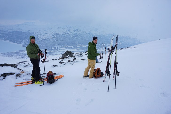 Brist på sol, men humören på topp!.