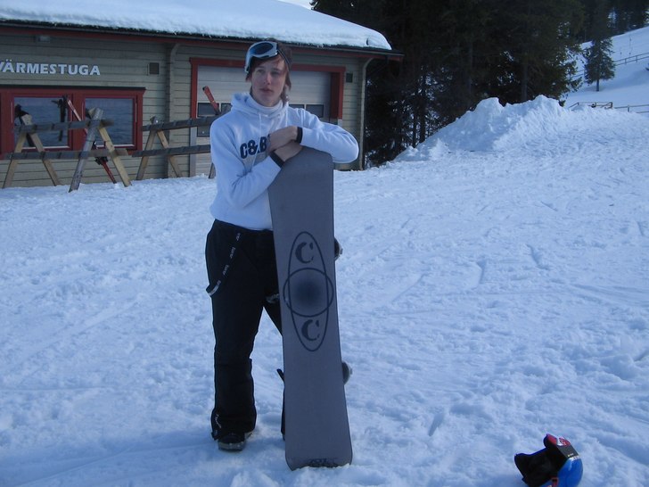 Jag
Sälen 2006. Foto: Far.