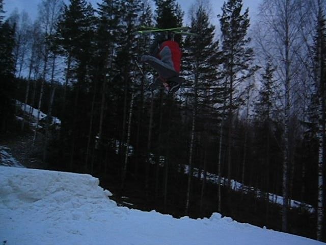 Andra året jag står på ett par skidor!! . Foto: Anna Gunstad. Åkare: Måns Bäckman.