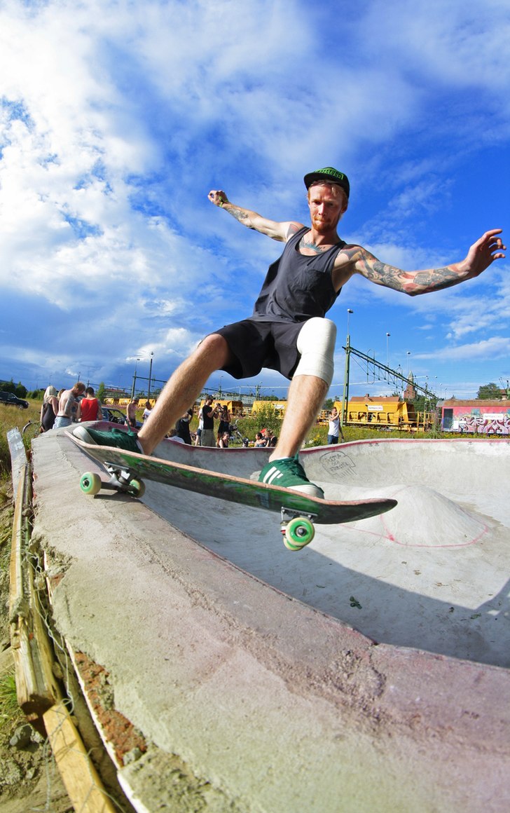 Foto: Slubbas Slubasson. Åkare: Fritjof Larsson.