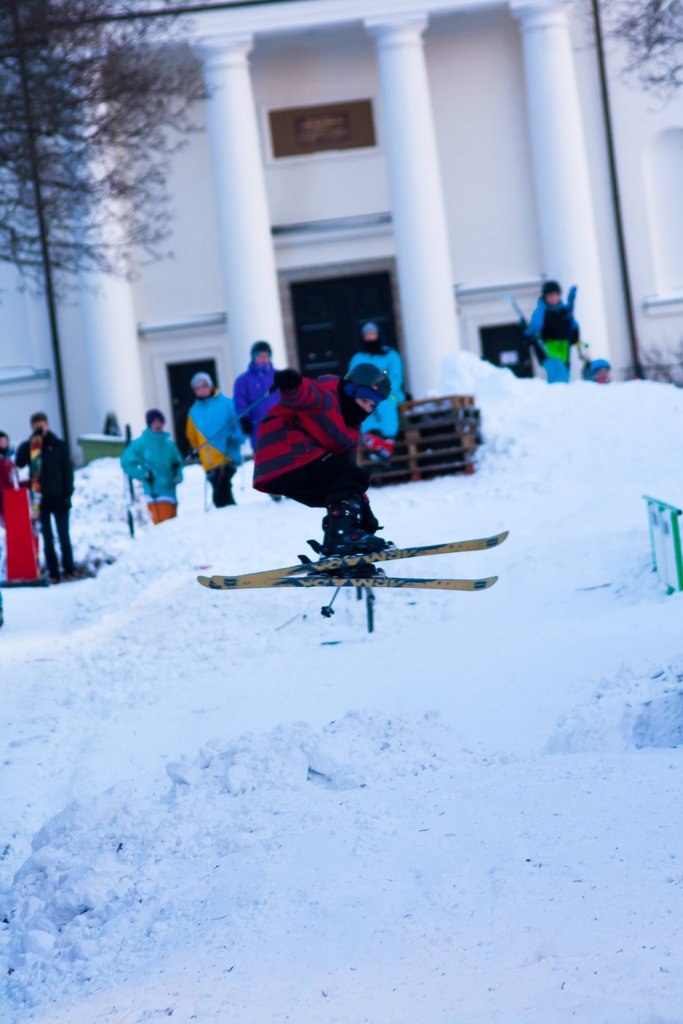 Railjam:D skyltsöndag!!. Foto: Fredrik Fihlen. Åkare: Adam Wessling.