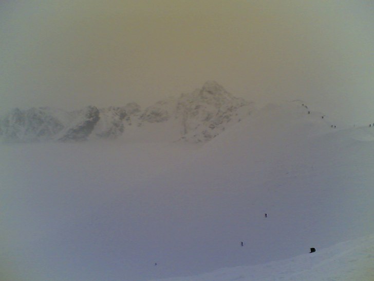 2300 möh. Bara man kom ner ett par hundra meter s. Foto: Marcus Werbowsky.