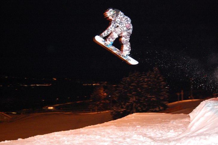 det blev en lett nose tre som upvermning. Åkare: jesper sundin.