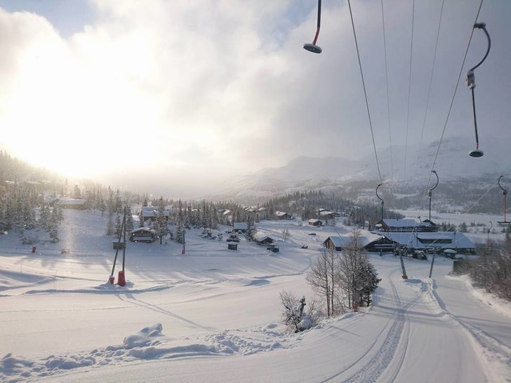 Sol og kaldt vær!
Gode dager på fjellet! Emil S�.