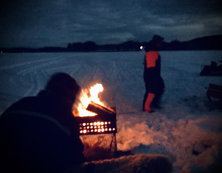 Tillsammans på Afterski.
