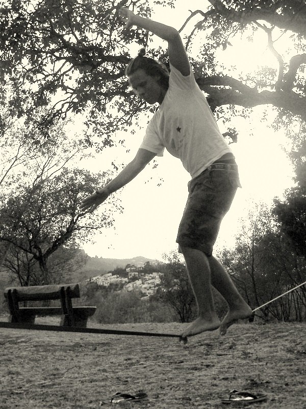 Brollans first step, mycket well done.. Foto: My Ernevi. Åkare: Jonas Ernevi.