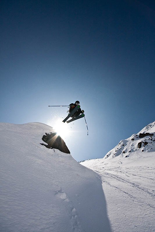 Eftersom vi var helt ensamma tog oss lite tid att . Foto: Alexander Thurban. Åkare: David Clemensson.