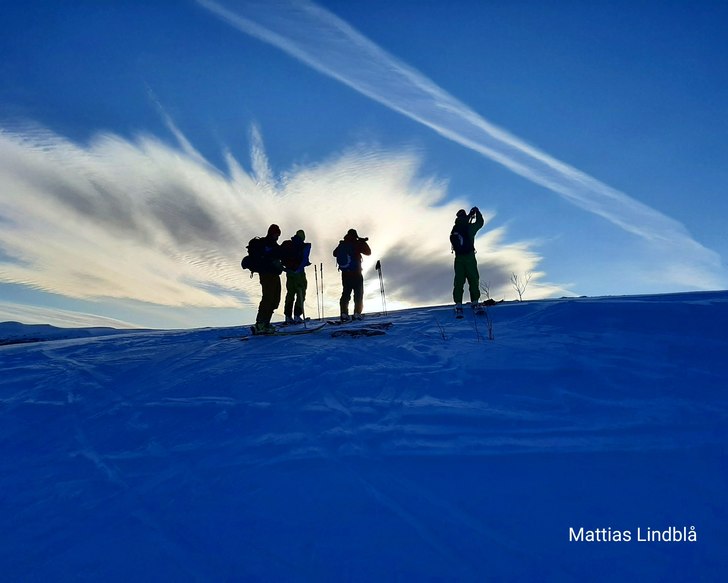 En magisk dag i Borgafjäll med gänget från W4R .