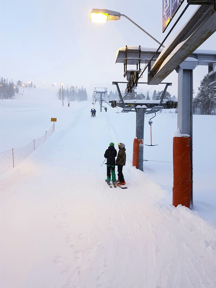 20 cm nysnø
I dag er suverene pudderforhold. 0 gr.