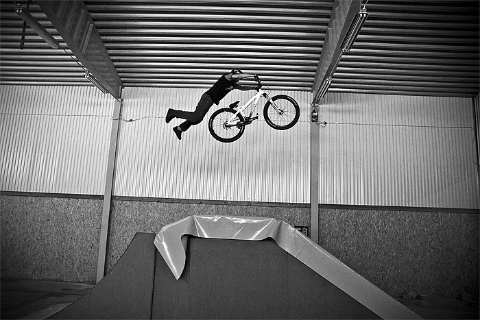 Superman. Foto: Kenneth Einars. Åkare: Alexander Bäckvall.