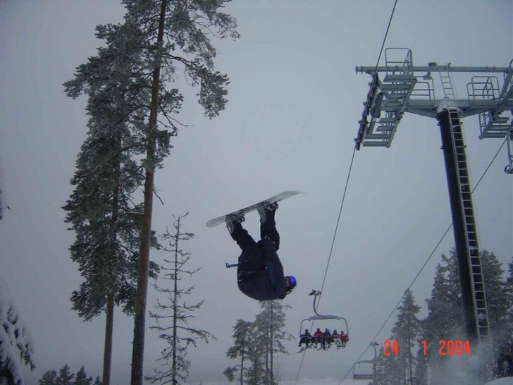 Backflip :) . Foto: Marcus Pers. Åkare: Fredrik Löwenhamn.