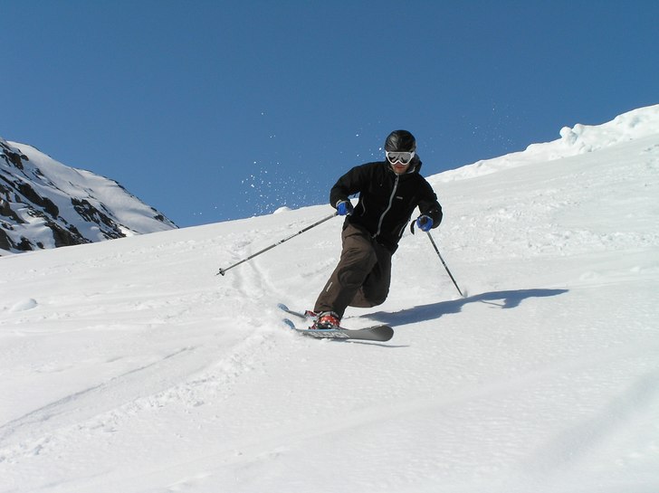 Krämig vårsnö.... Foto: biffen. Åkare: Peppe.